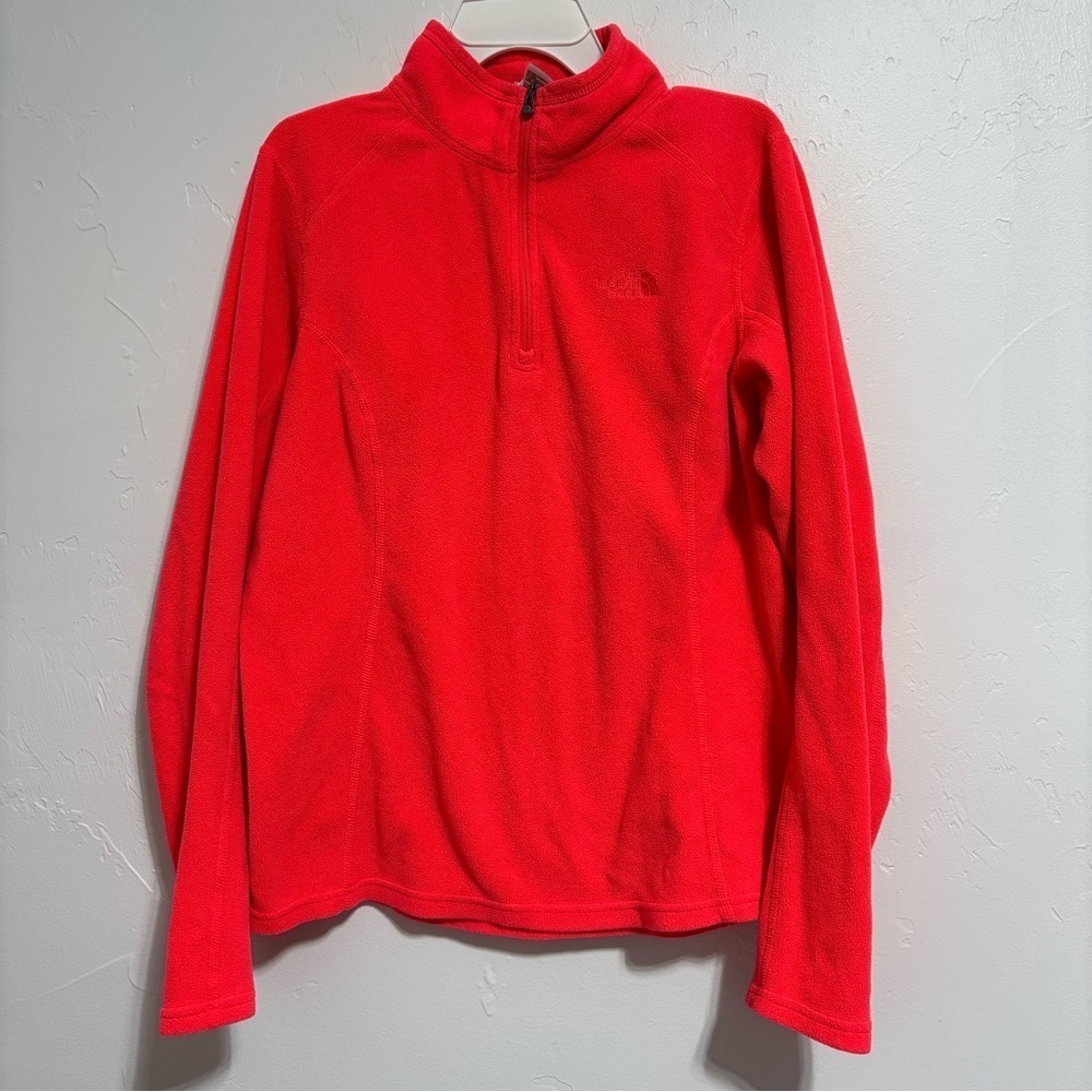 The North Face Lightweight Women's Pullover Fleece Jacket 1/4 Quarter Zip Medium